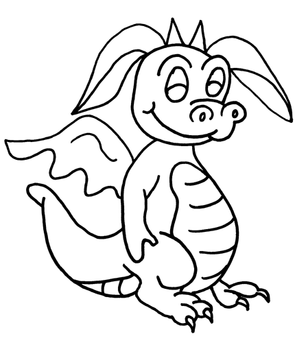 Picture Of A Baby Dragon - Clipart library