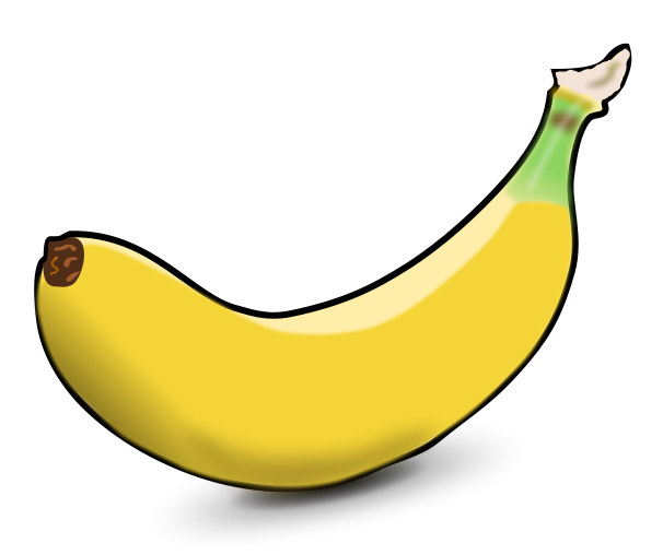 Cartoon Banana - Clipart library