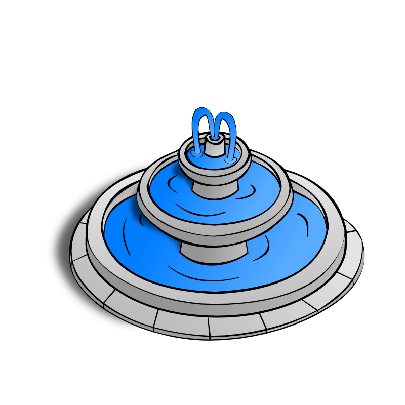 Clipart - RPG map symbols: Fountain