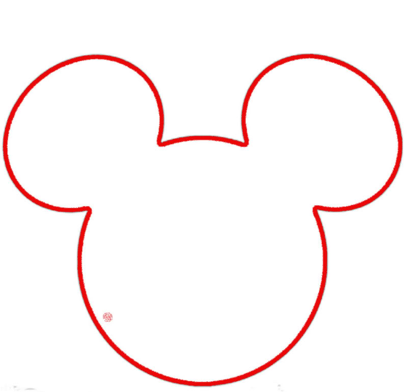 Help! Need outline of Mickey