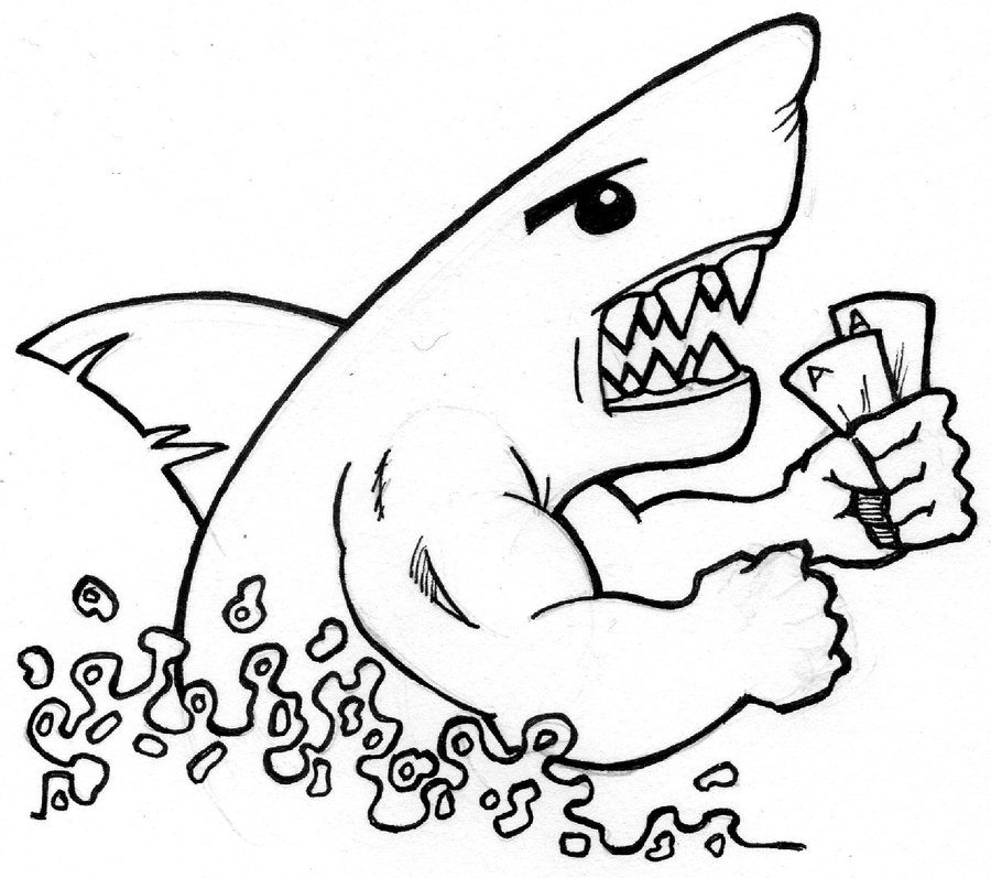 Poker Shark by vincenzo65 on Clipart library