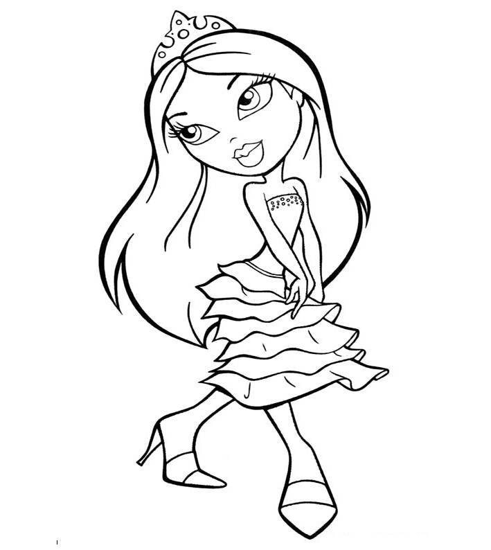 Slumber Party Coloring Pages 579 | Free Printable Coloring Pages