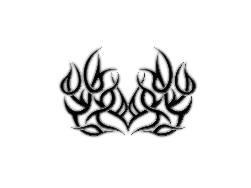 fire crown tattoo - Clip Art Library