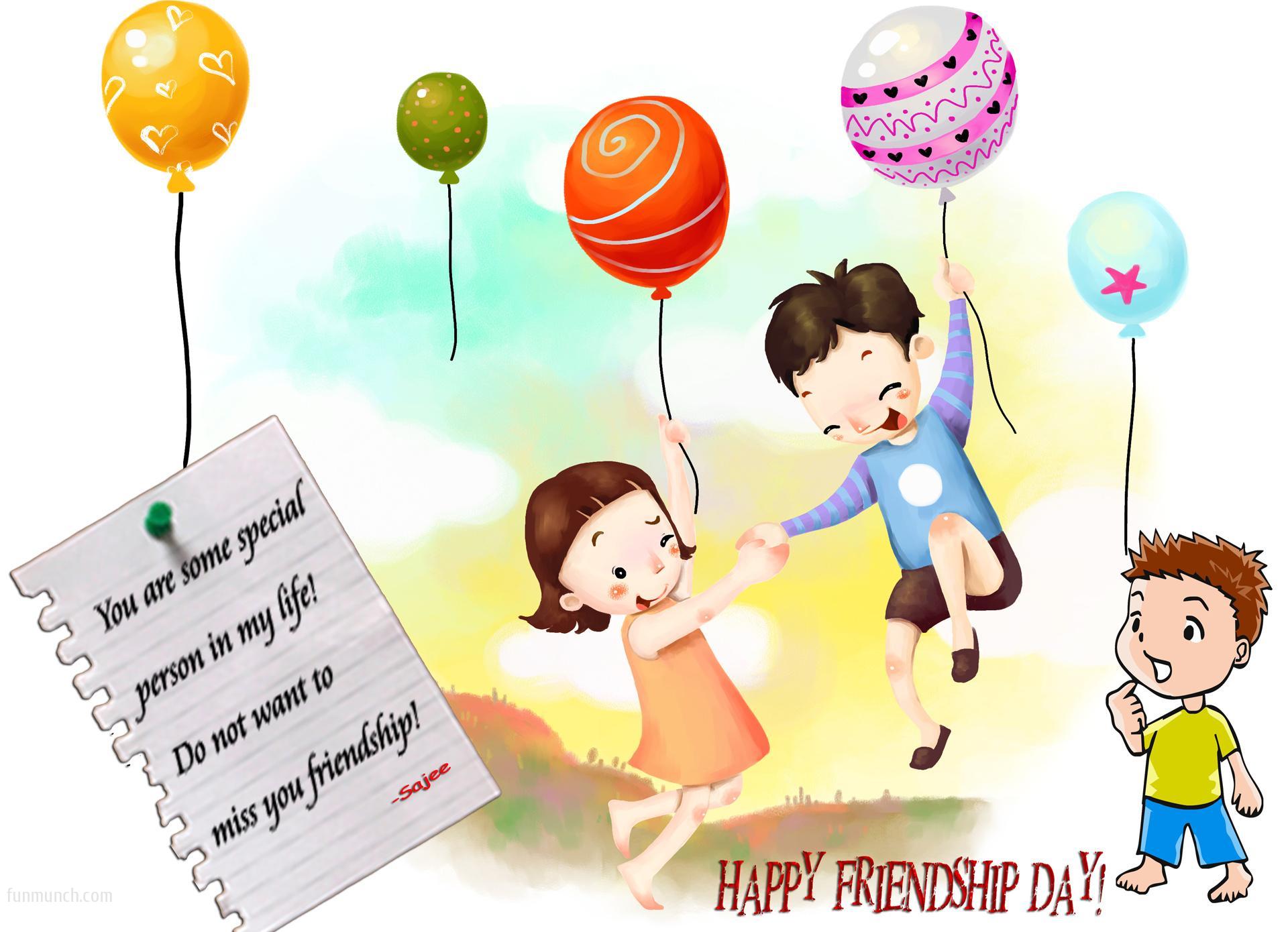 Cartoon Images Of Friendship Day Gallery