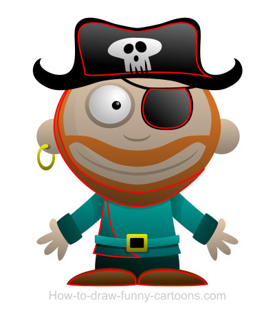 pirates funny cartoon - Clip Art Library