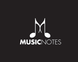 music notes Logo Design | BrandCrowd