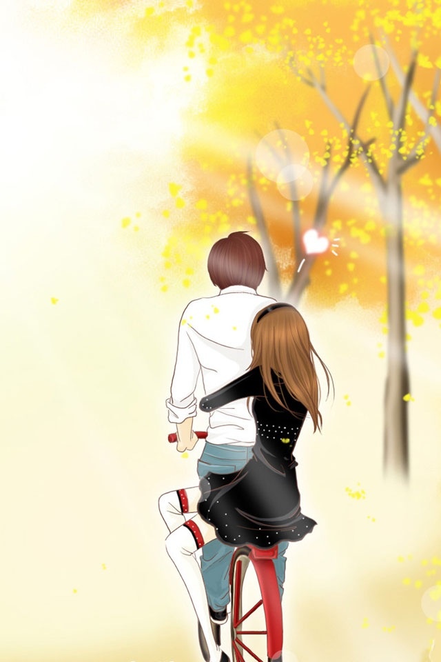 Free Cute Couple Cartoon Hugging, Download Free Cute Couple Cartoon