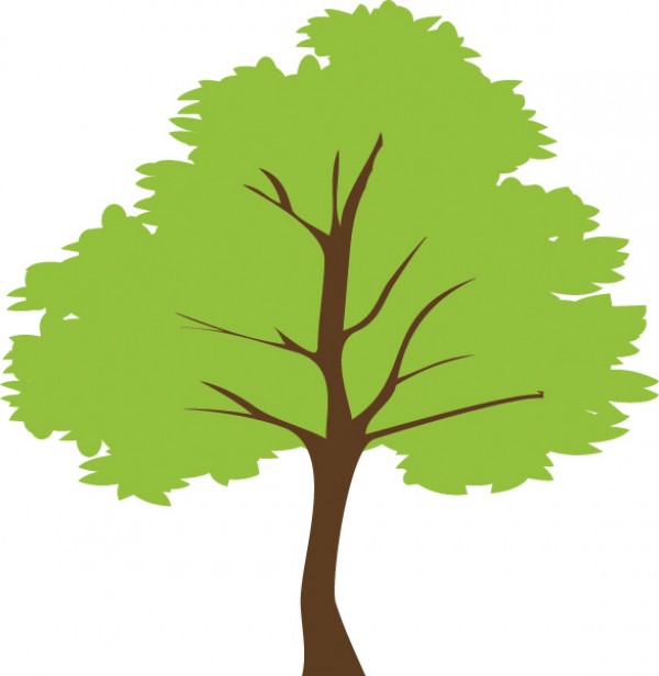 Simple Tree 1 Svg Vector Clip Art Royalty Free Icon - Free Icons
