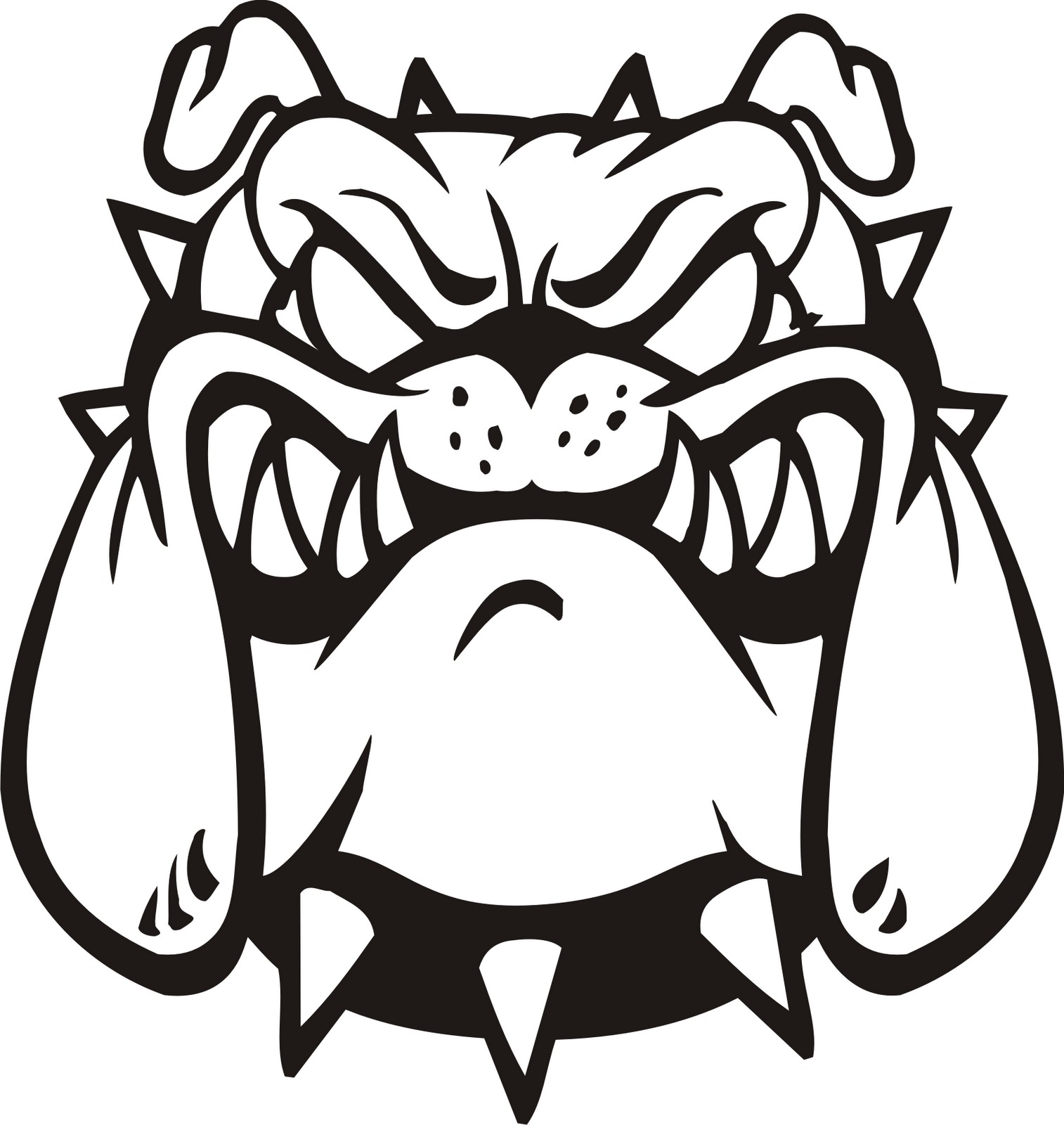 Bulldog Vector Frees That You Can Download To Computer Clipart 