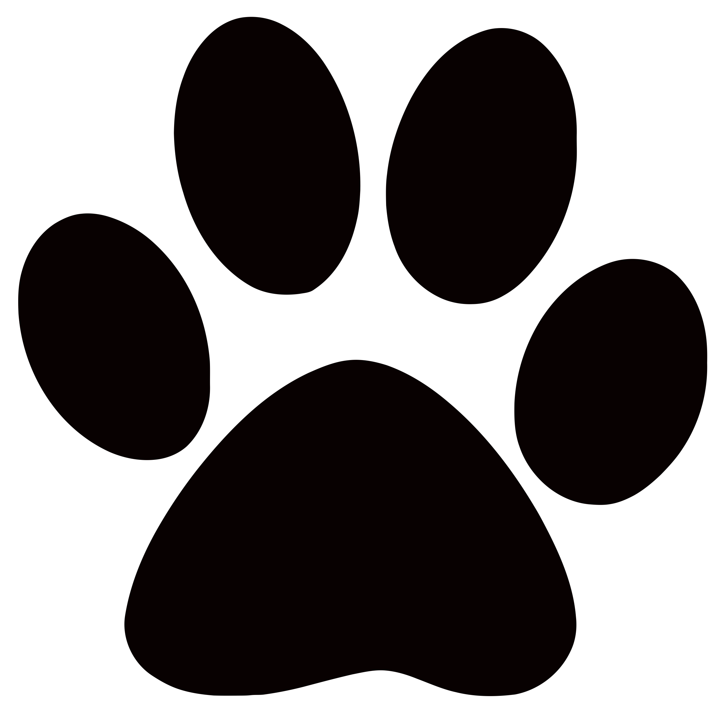 Download Free Dog Paw Print Download Free Clip Art Free Clip Art On Clipart Library SVG, PNG, EPS, DXF File