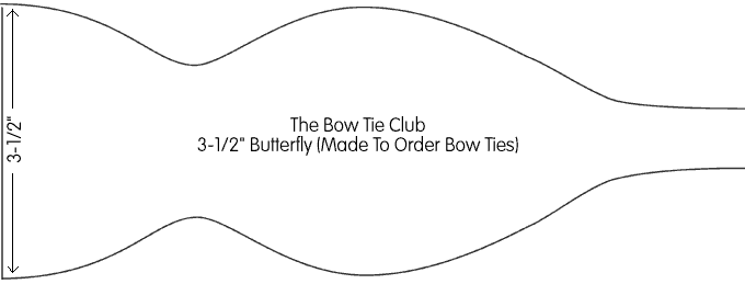 Bow Tie Template Free from clipart-library.com