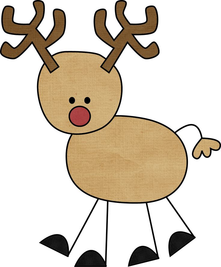 raindeer drawing | First Grade Fanatics: Reindeer  | Craft Ideas