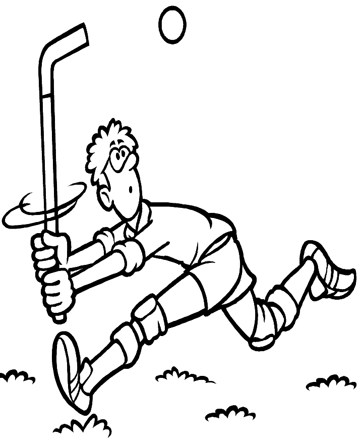 Hockey coloring pages 24 / Hockey / Kids printables coloring pages