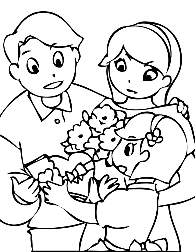 Grandparents Day Coloring Pages For Kids Parents Day Coloring 