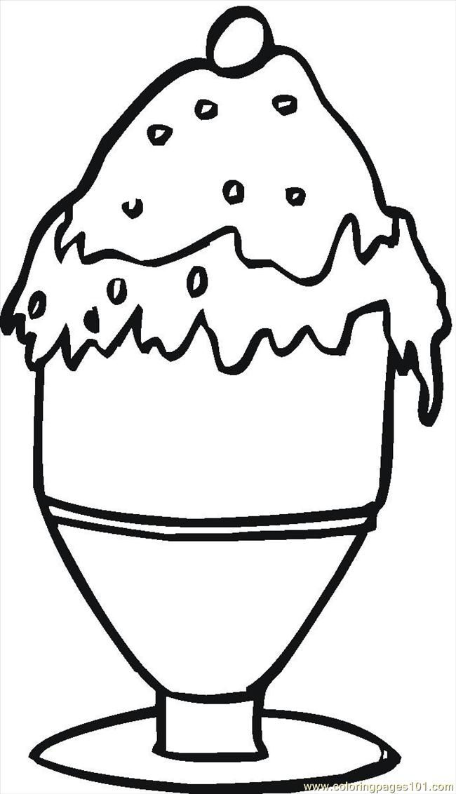desserts Colouring Pages (page 2)