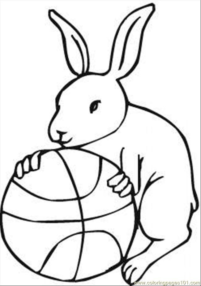 Coloring Pages Ds A Basketball Coloring Page (Sports  Basketball 
