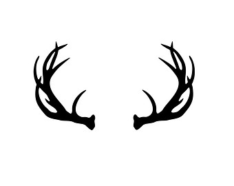 Popular items for antlers clipart 