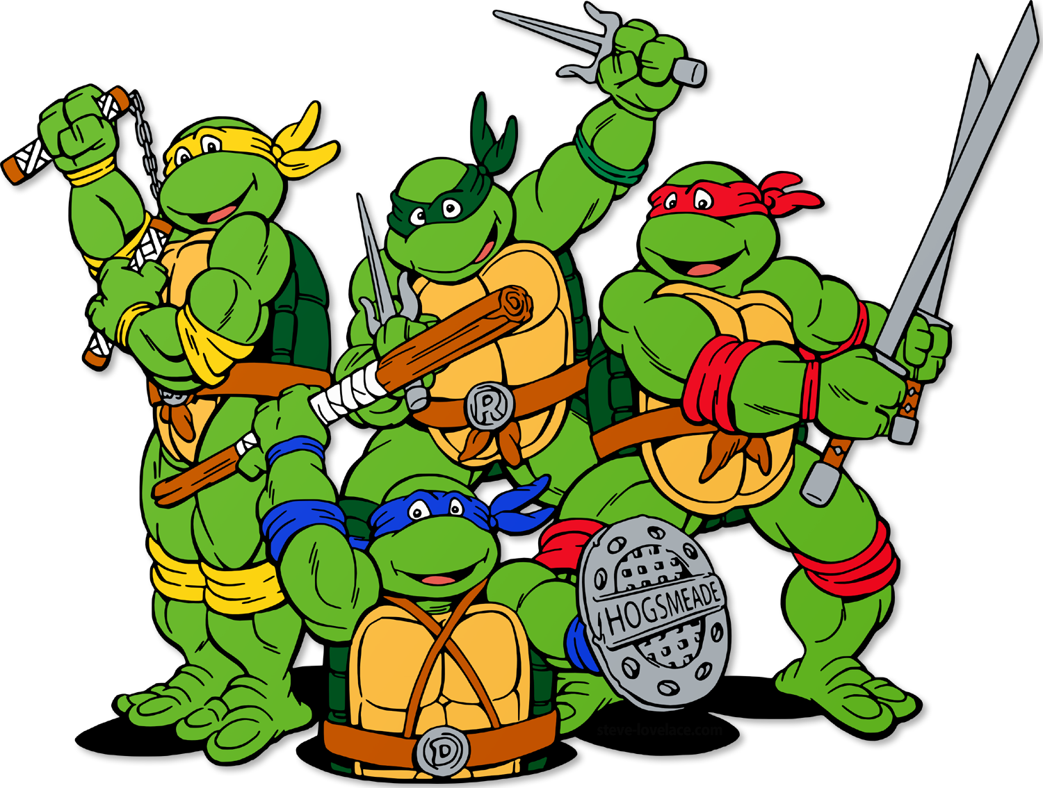 Ninja Turtles, Hogwarts and Archetypes   Steve Lovelace - ClipArt 