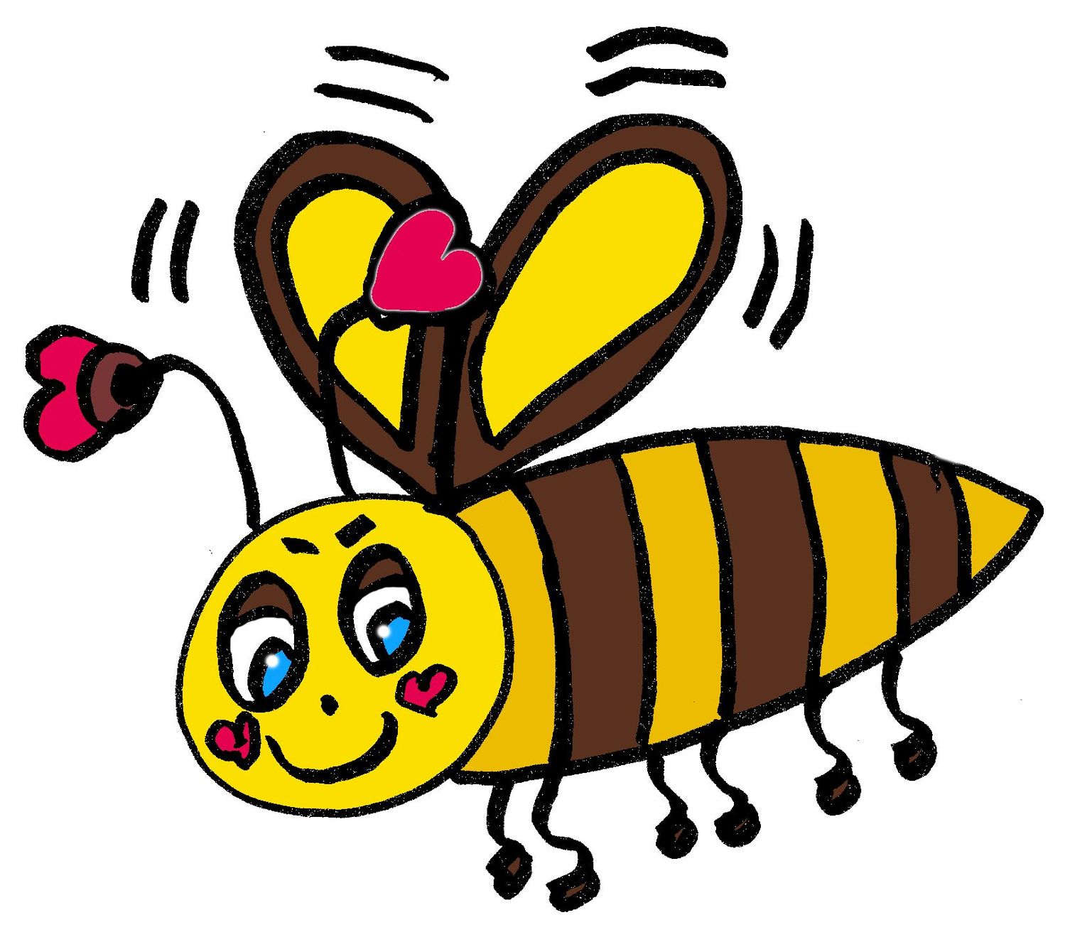 Cartoon Bees Images - Clipart library
