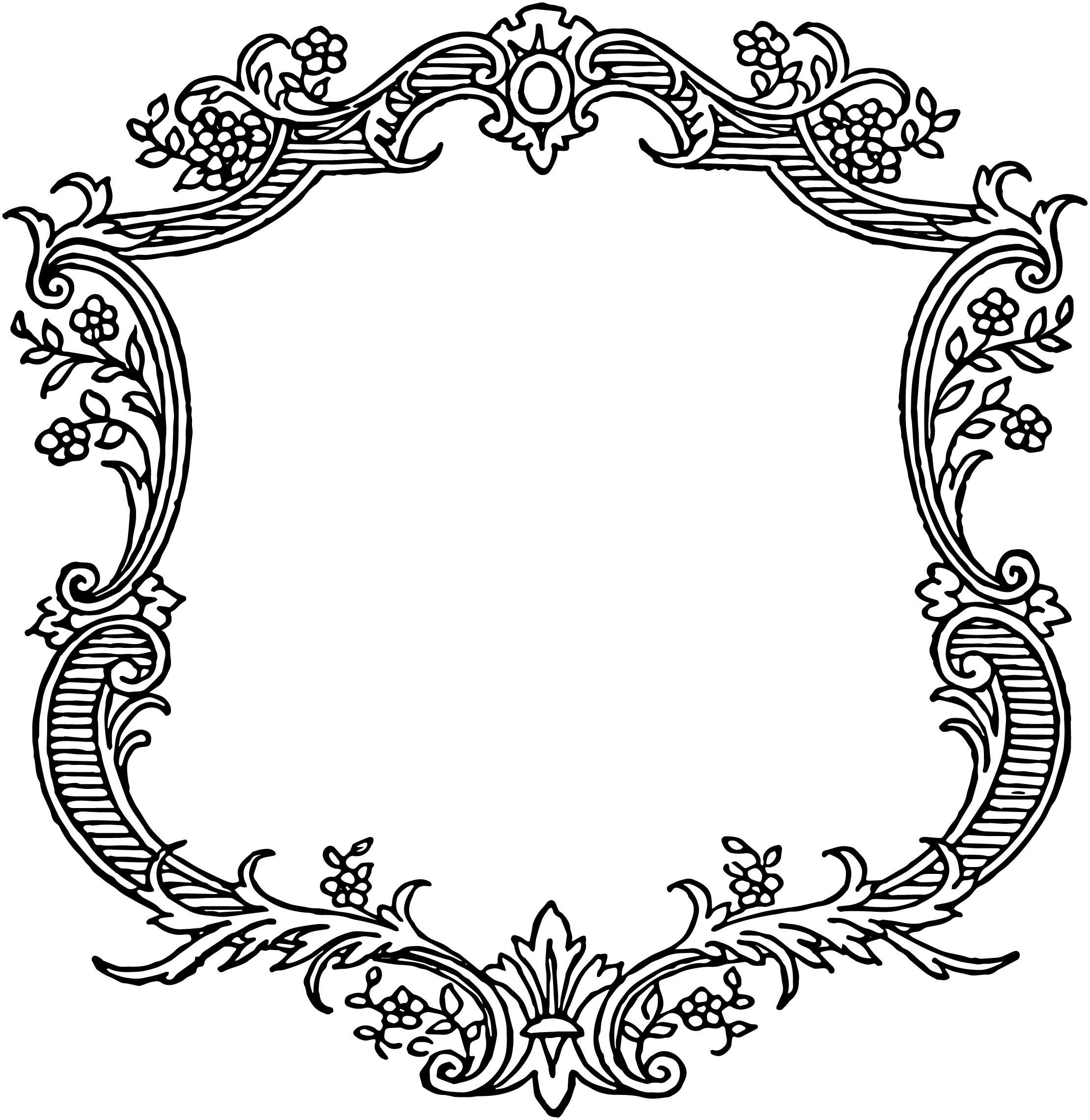 Vertical Scroll Frame - Openclipart