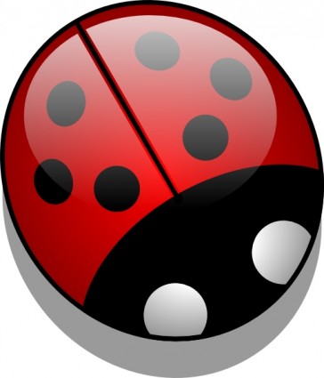 Ladybug clip art Free vector in Open office drawing svg (  