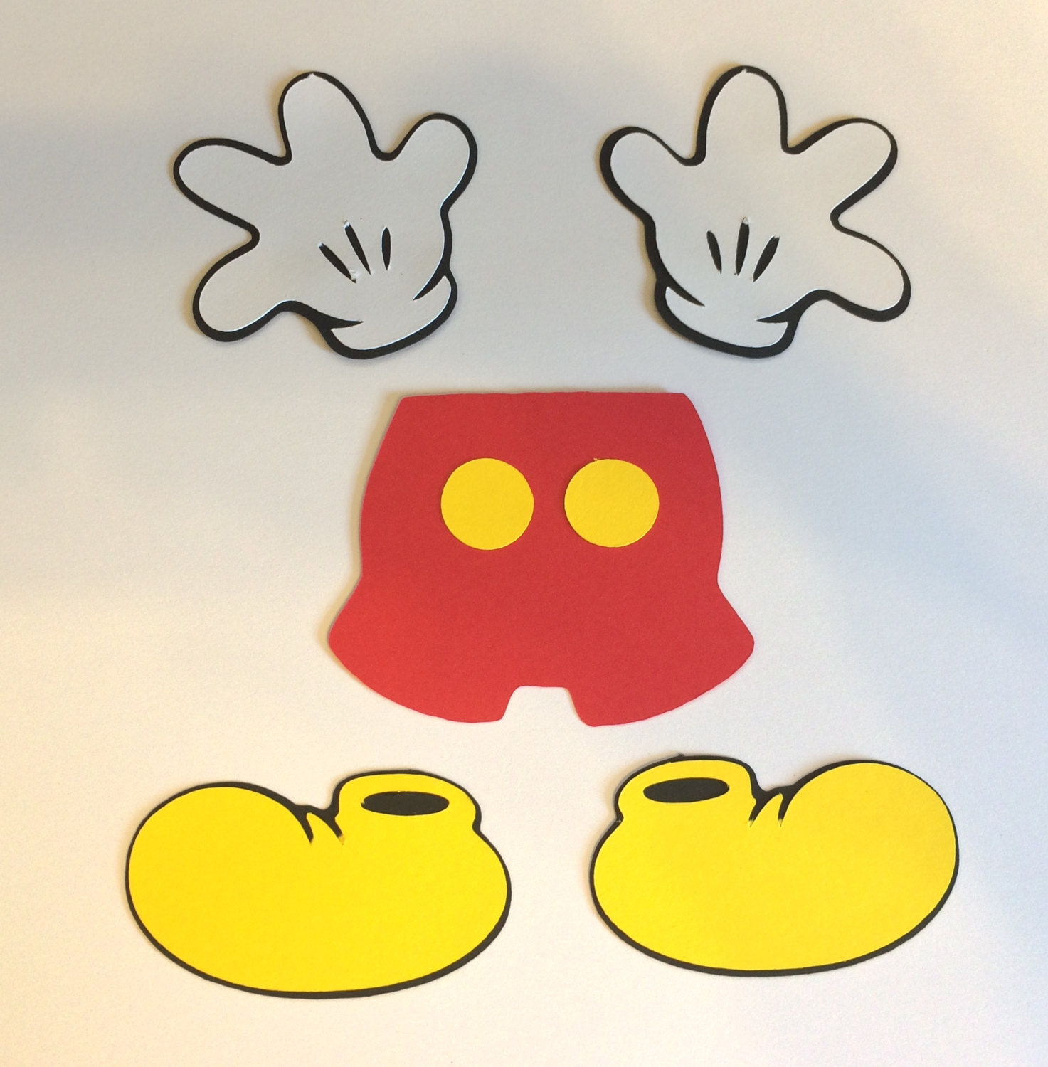 Free Mickey Mouse Cut Out Download Free Mickey Mouse Cut Out Png