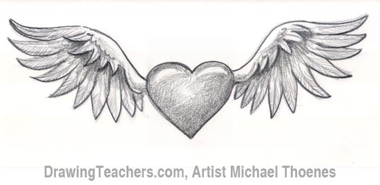 how-to-draw-a-heart-with-wings 