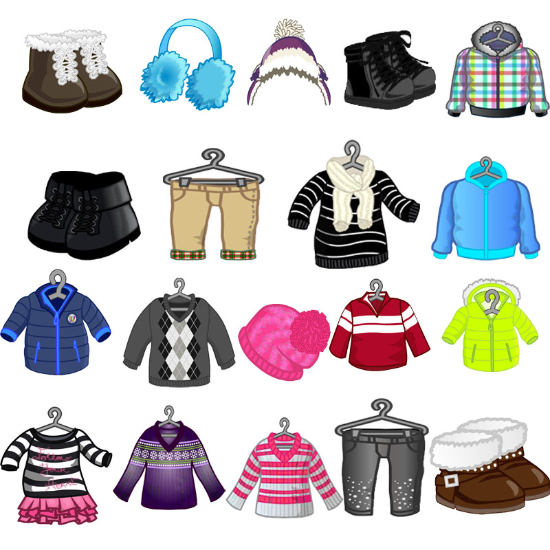 clipart winter clothes - photo #46