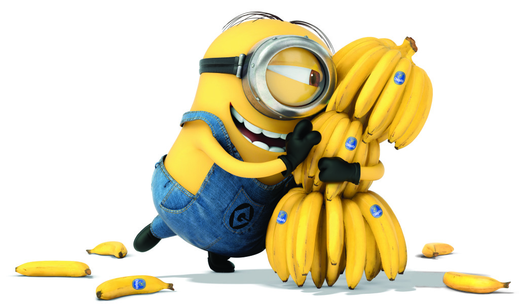 The cartoon Minions they love bananas wallpaper | Cartoons HD 