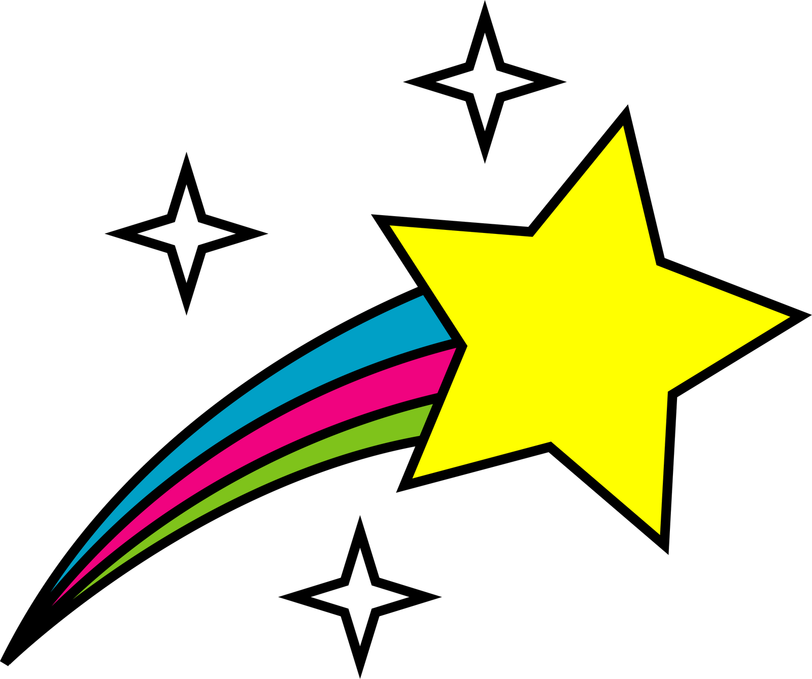 Free Shooting Star Drawing, Download Free Shooting Star Drawing png