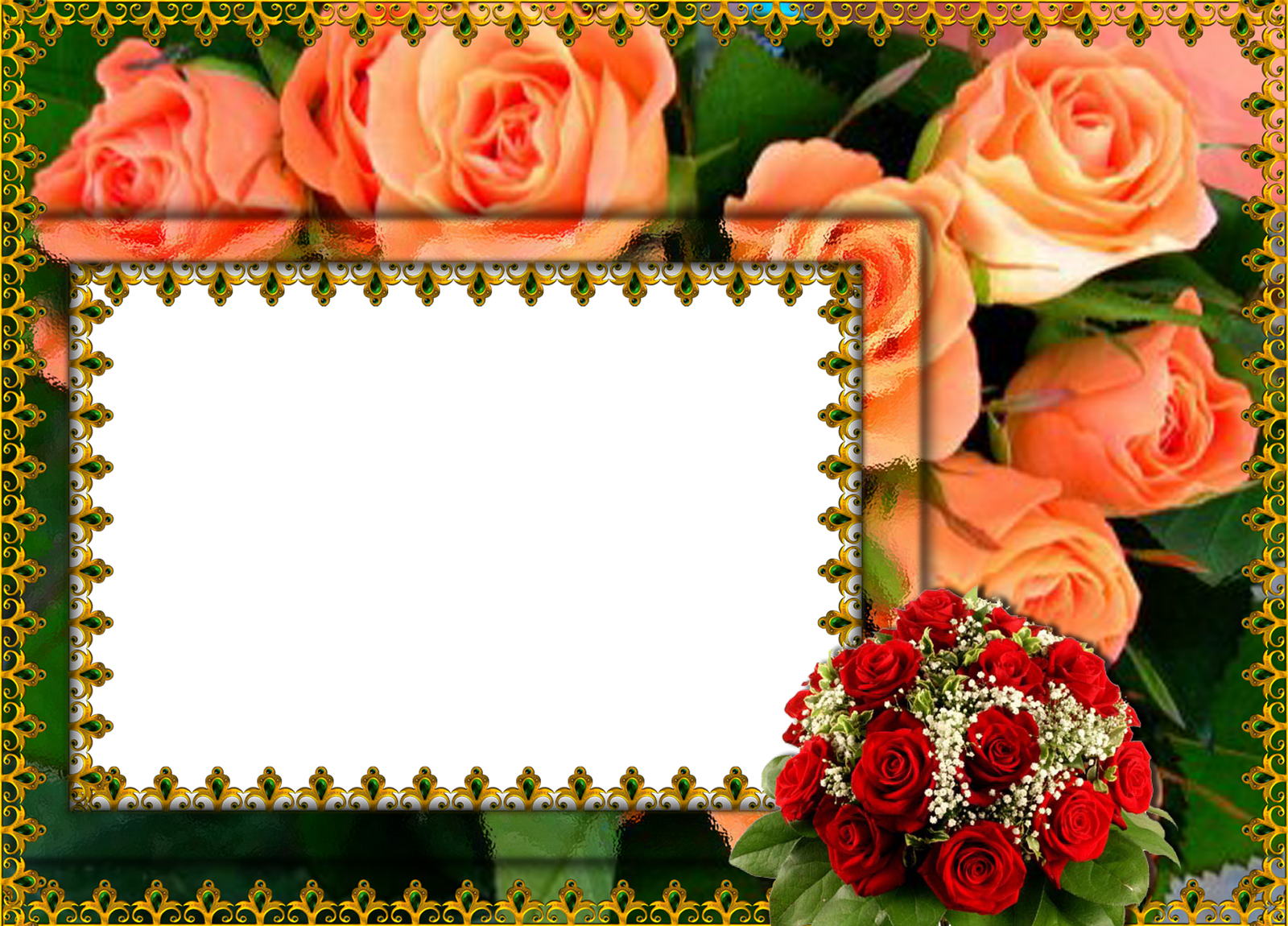 Free Abstract Floral Frame Png, Download Free Abstract Floral Frame Png