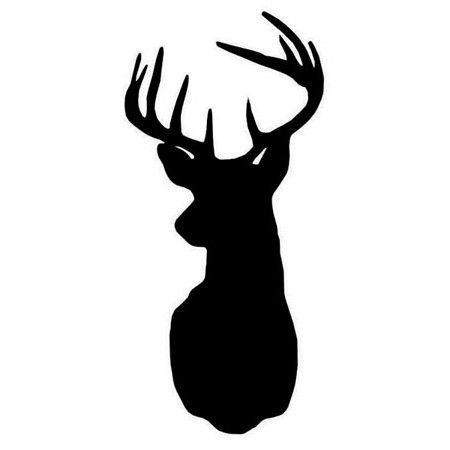Deer head silhouette on Clipart library | 41 Pins