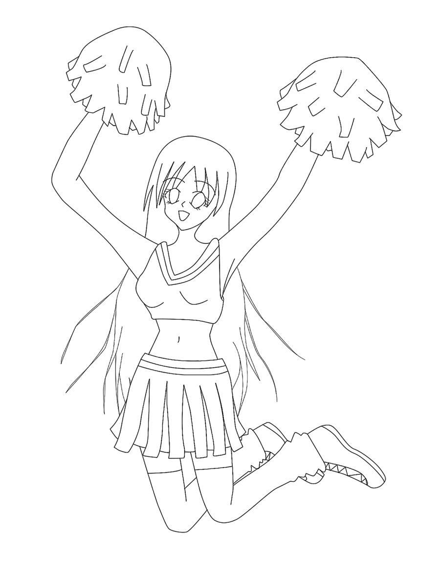 Cheer Megaphone Coloring Pages - Viewing Gallery