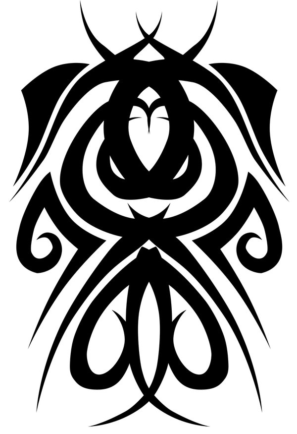 tribal design back by Hitmanrulzs22 on Clipart library