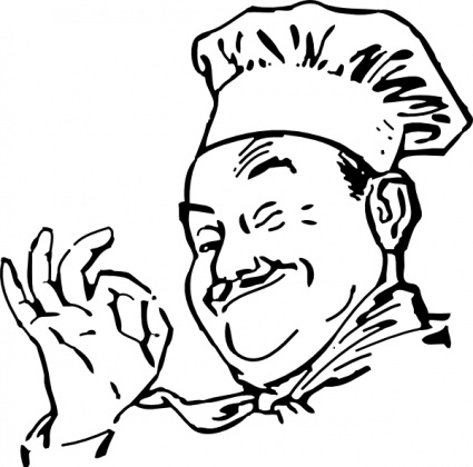 Chef Says Okay clip art - Download free Other vectors