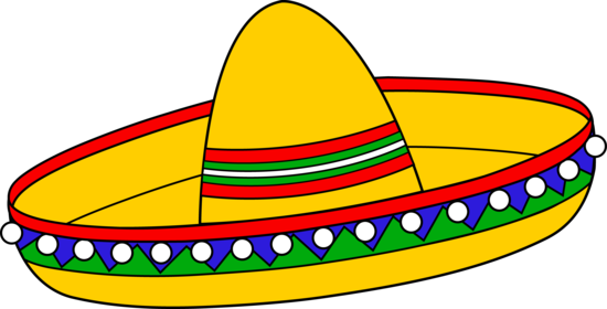 Image result for cartoon of mexican hat