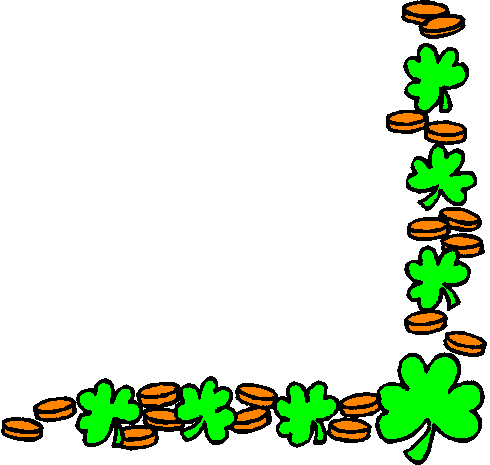 Free St Patricks Day Borders Clipart - Public Domain Holiday 