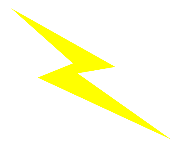 Image Of Lightening Bolts - Clipart library