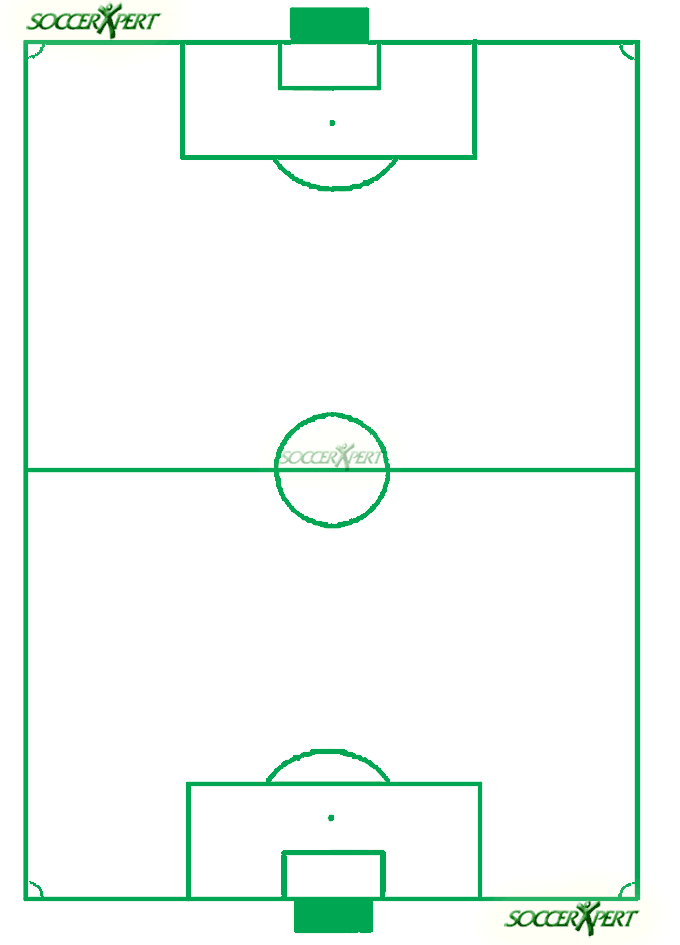 Blank Football Field Template Sample Professional Template