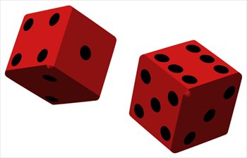 Free two-red-dice-01 Clipart - Free Clipart Graphics, Images and 
