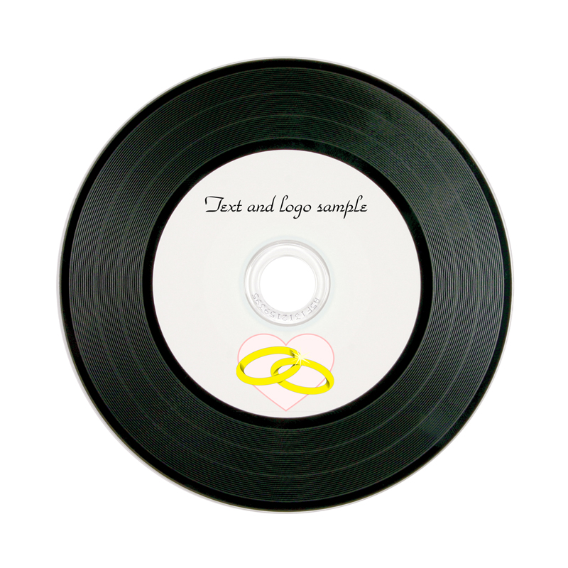 Digital Vinyl CD-R Enviropak with Duplication and Printing :: CD-R 