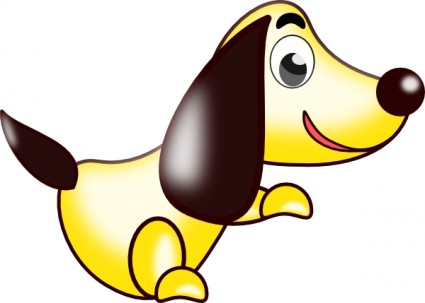 Cartoon dog clip art free Free vector for free download (about 55 