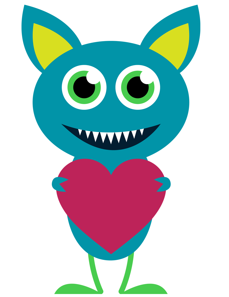 Blue Monster Clipart | Clipart library - Free Clipart Images