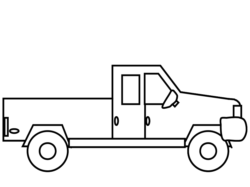 Truck coloring sheets for kids | Coloring Pages