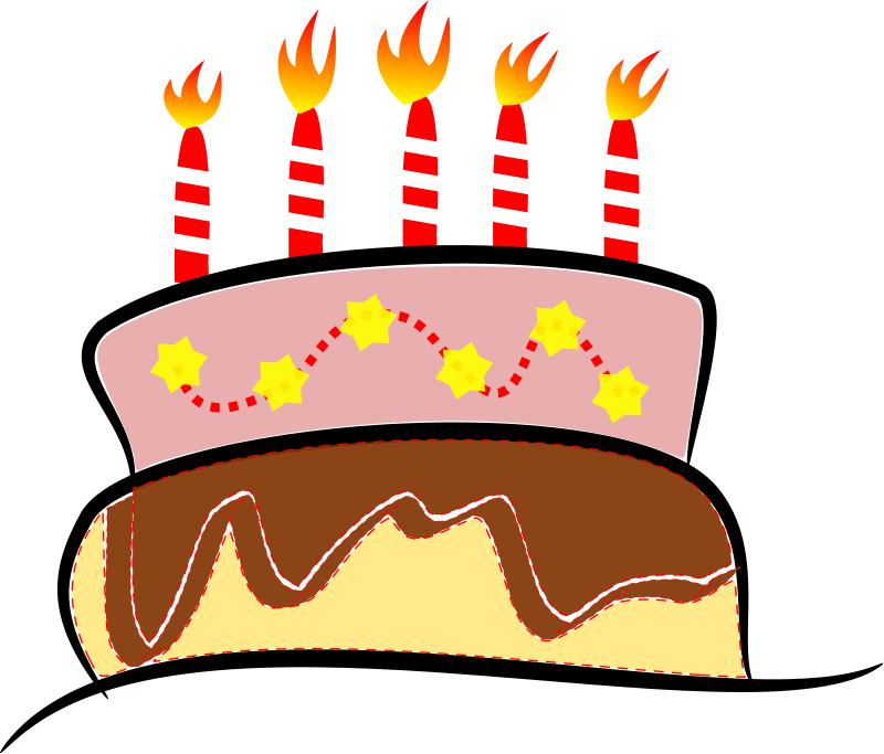 a piece of cake clipart animated