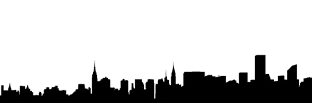 Pix For  New York Skyline Outline