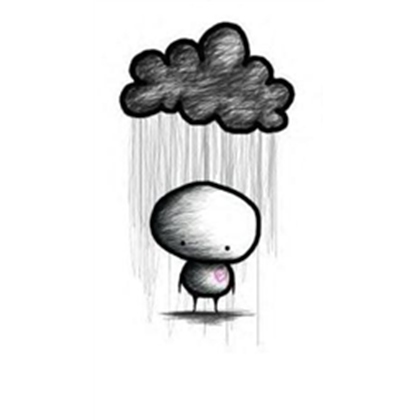 dark rain cloud cartoon - Clip Art Library