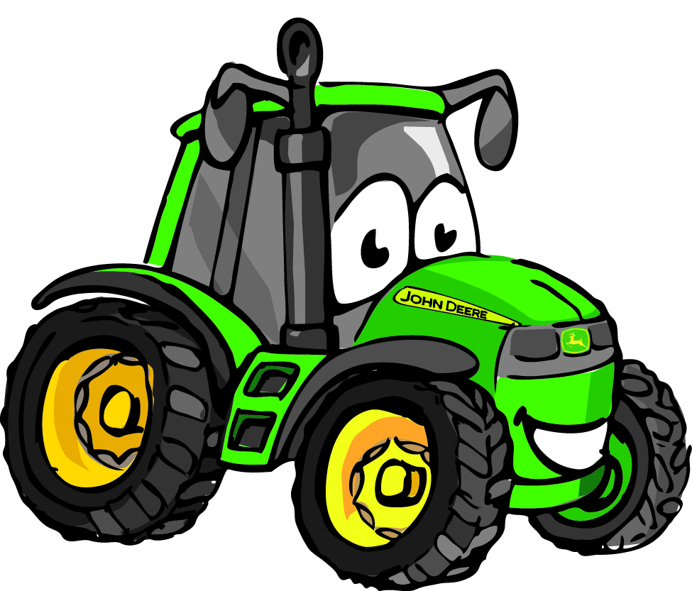 green tractor clipart - photo #29