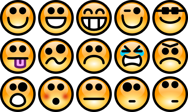 Smiley Face Clip Art Emotions Images  Pictures - Becuo