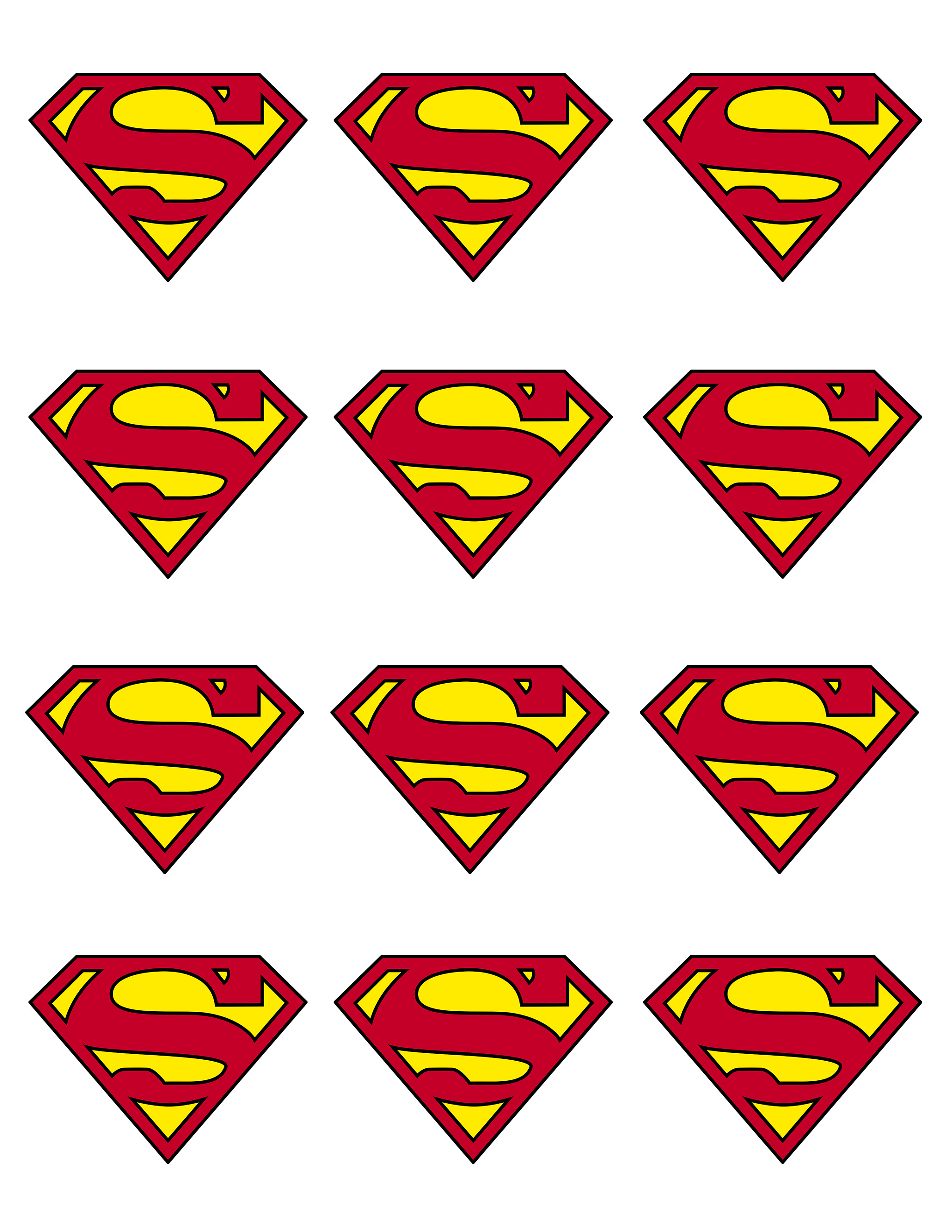 Free Free Printable Superman Logo, Download Free Free Printable